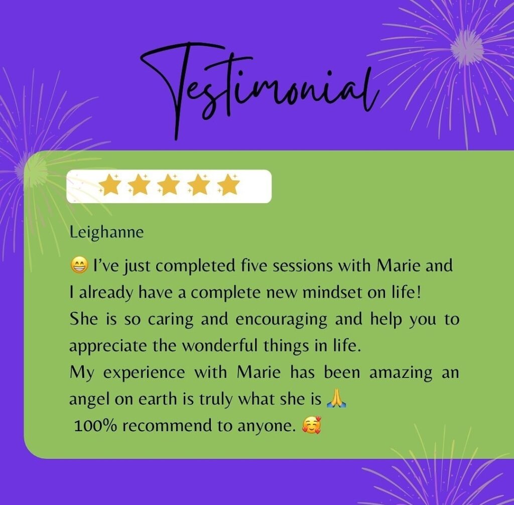 testimonial from Leighanne